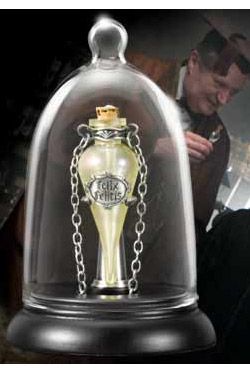 Harry Potter Felix Felicis Pendant and Display Noble Collection