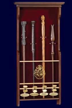 Harry Potter Four Character Wand Display Noble Collection