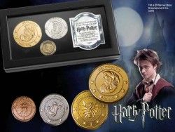 Harry Potter Replica The Gringotts Bank Coin Collection Noble Collection