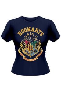Harry Potter Ladies T-Shirt Hogwarts Crest Size M