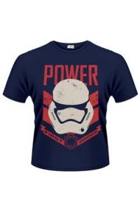 Star Wars Episode VII T-Shirt Stormtrooper Power First Order Size XL