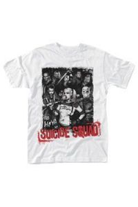 Suicide Squad T-Shirt Pose Red Text Size XL PHD Merchandise