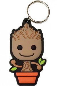 Guardians of the Galaxy Rubber Keychain Baby Groot 6 cm Pyramid International