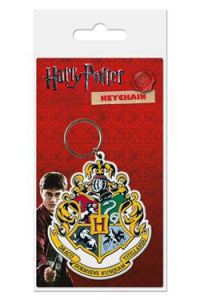 Harry Potter Rubber Keychain Hogwart's Crest 6 cm