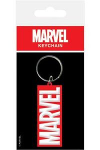 Marvel Comics Rubber Keychain Logo 6 cm Pyramid International