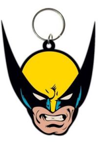 Marvel Comics Rubber Keychain Wolverine 6 cm