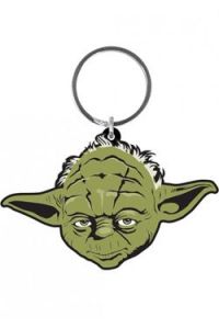Star Wars Rubber Keychain Yoda 6 cm