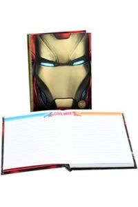 Captain America Civil War Notebook Light Up Iron Man Face