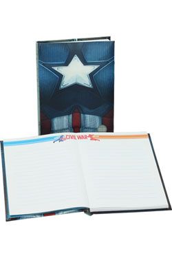 Captain America Civil War Notebook Light Up Captain America Chest SD Toys