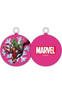 Marvel Comics Ornament Characters Pink Snowflake