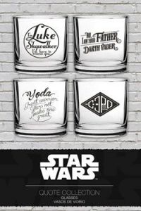 Star Wars Tumblers 4-Pack Famous Quotes SD Toys
