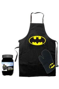 Batman cooking apron with oven mitt Logo SD Toys