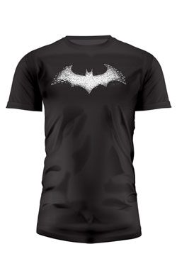 Batman T-Shirt Graphics Logo Black Size L SD Toys