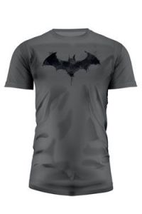 Batman T-Shirt Graphics Logo Grey  Size M