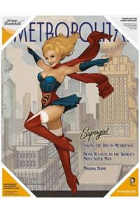 DC Comics Bombshells Glass Poster Supergirl 30 x 40 cm SD Toys