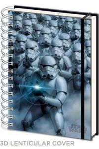 Star Wars Notebook A5 3D Stormtroopers