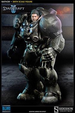 StarCraft II Action Figure 1/6 Raynor 40 cm Sideshow Collectibles