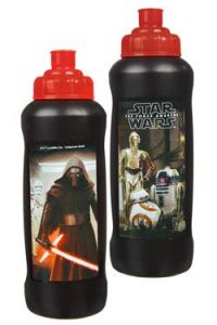 Star Wars Episode VII Water Bottle Characters