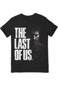 The Last of Us T-Shirt Text Logo Size L Bioworld