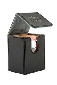 Ultimate Guard Flip Deck Case 80+ Standard Size XenoSkin Black