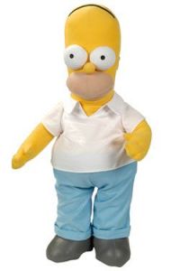 Simpsons Plush Figure Homer 28 cm
