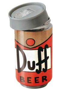 Simpsons Travel Mug Duff Beer United Labels