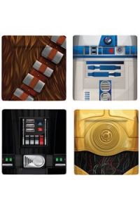 Star Wars Plates 4-Pack Characters