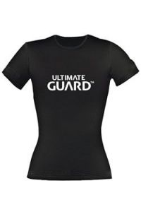 Ultimate Guard Ladies T-Shirt Wordmark Black Size L