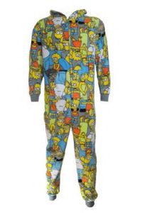 Simpsons Onesie Characters Size L