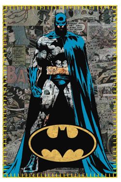 Batman Fleece Blanket Comic Batman 100 x 150 cm Cerda