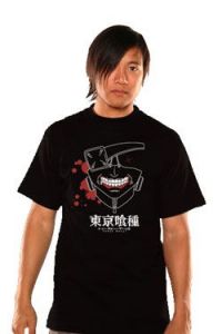 Tokyo Ghoul T-Shirt Kaneki Mask Size M