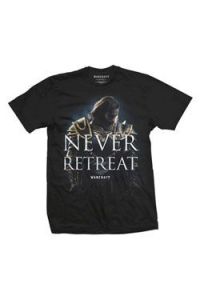 Warcraft T-Shirt Never Retreat Size L Rock Off