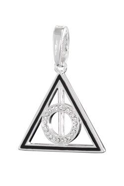 Harry Potter Bracelet Charm Lumos Deathly Hallows Noble Collection