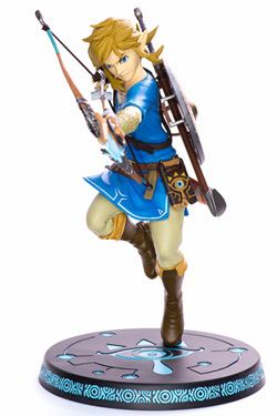 The Legend of Zelda Breath of the Wild PVC Statue Link 25 cm First 4 Figures