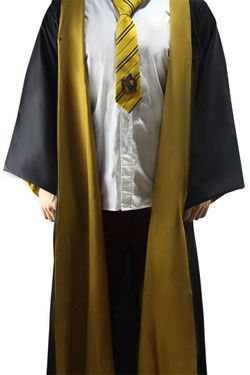 Harry Potter Wizard Robe Cloak Hufflepuff Size L Cinereplicas