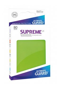 Ultimate Guard Supreme UX Sleeves Standard Size Light Green (80)