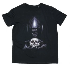 Alien T-Shirt Alien Skull Geek Store