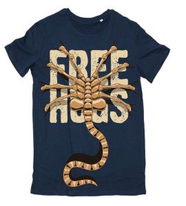 Alien T-Shirt Free Hugs Geek Store