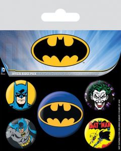 Batman Pin Badges 5-Pack Pyramid International