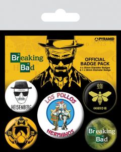 Breaking Bad Pin Badges 5-Pack Los Pollos Hermanos Pyramid International