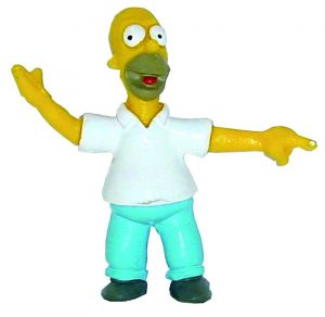 Simpsons Mini Figure Homer 6 cm Comansi
