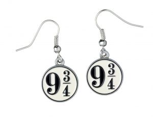 Harry Potter Platform 9 3/4 Earrings (silver plated) Carat Shop, The