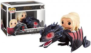 Game of Thrones POP! Rides Vinyl Figure Daenerys & Drogon 18 cm Funko