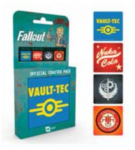 Fallout Coaster 4-pack Mix GB eye