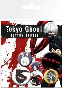 Tokyo Ghoul Pin Badges 6-Pack Mix GB eye