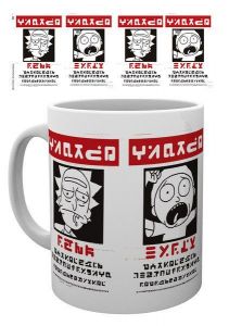 Rick and Morty Mug Wanted GB eye