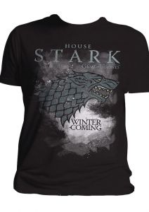 Game of Thrones T-Shirt Stark Houses Size XL Other