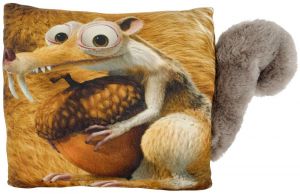 Ice Age Collision Course Pillow Scrat with tail 40 cm ICAG