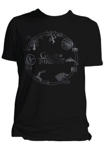 Game of Thrones T-Shirt Houses Size L Other