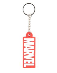 Marvel Comics Rubber Keychain Original Logo Difuzed